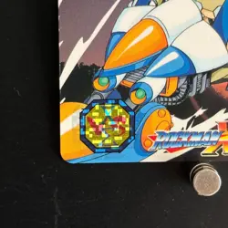 Mega MAN X Mega Mission Card 09 Boomer Kuwanger L CAPCOM BANDAI Japanese Rockman - Image 3
