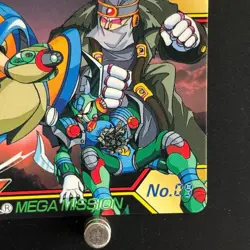 Mega MAN X Mega Mission Card 09 Boomer Kuwanger L CAPCOM BANDAI Japanese Rockman - Image 5
