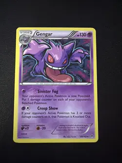 Gengar Breakthrough Non-Holo Rare 60/162 Pokemon Card - Image 1