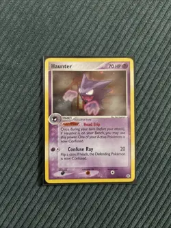 Haunter 34/112 FRLG Reverse Holo Fire Red Leaf Green Pokemon Card 2004 LP-NM - Image 1