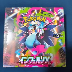 Pokemon Card Inferno X Box Sealed New Shrink Wrapped MEGA Japanese - Image 1