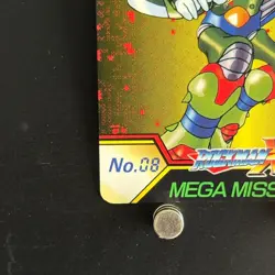 Mega MAN X Mega Mission Card 08 Boomer Kuwanger L CAPCOM BANDAI Japanese Rockman - Image 5