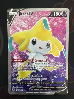 Pokemon TCG Jirachi v Astral Radiance Holo Card 170/189 Full Art Ultra Rare NM - Image 1