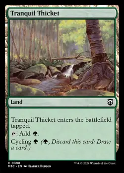 Tranquil Thicket Commander: Modern Horizons 3 NM MTG Non-Foil - Image 1