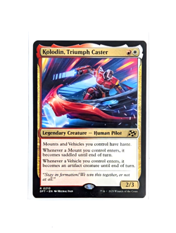 Kolodin, Triumph Caster R 0210 REGULAR MTG Aetherdrift DFT EN NM/M - Image 1