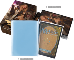 100 MTG Card Sleeves with 100 Inner Sleeves, Textured Back Art Sleeves, Fit Stan - Image 5