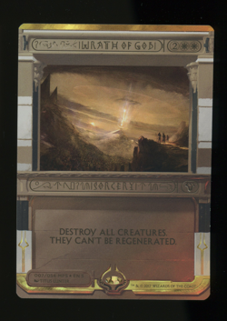 Wrath of God - Foil - MTG Masterpiece Series: Amonkhet Invocations - RareCo - Image 1