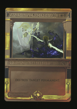 Vindicate - Foil - MTG Masterpiece Series: Amonkhet Invocations - RareCo - Image 1