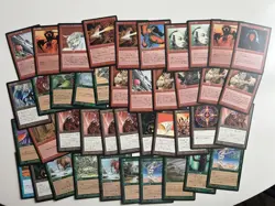 250 MTG card lot with FBB 4th Edition 4ed Japanese NM-Played - Image 5