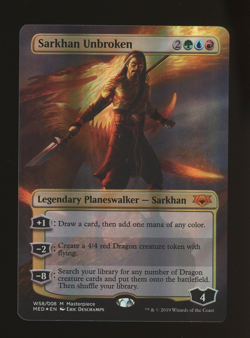 Sarkhan Unbroken - Foil - MTG War of the Spark: Mythic Edition - RareCo - Image 1