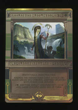 Rhonas the Indomitable - Foil - MTG Masterpiece Series: Amonkhet Invocations - Image 1