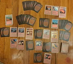 2 X Mixed VINTAGE MTG MAGIC: THE GATHERING DECKS Mainly REVISED/FOURTH EDITION - Image 2