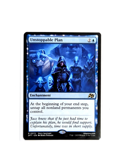 Unstoppable Plan R 0072 Story Spotlight REGULAR MTG Aetherdrift DFT EN NM/M - Image 1
