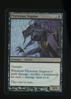 Phyrexian Negator - Foil - MTG Judge Promo - RareCo - Image 1