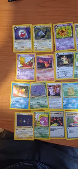 lotto carte pokemon Team Rocket+2 Carte Ex Team Rocket Returns - Image 3