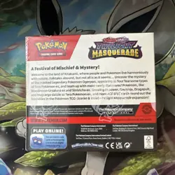Pokemon TCG Scarlet & Violet Twilight Masquerade Booster Box (36 Packs) -Sealed - Image 3