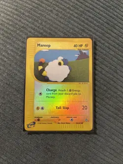 Pokemon Mareep TCG Reverse Holo 93/147 Aquapolis E-Reader - Image 1