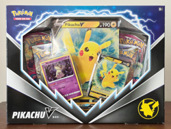 ⚡ Pokemon TCG Pikachu V Box featuring Mimikyu New Factory Sealed Fusion Strike - Image 1