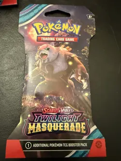 10x Pokemon Scarlet & Violet Twilight Masquerade Sleeved Booster Pack - Image 3