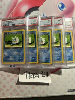 Pokemon - Team Rocket Dark Wartortle 46/82 First Edition PSA 9 - Image 2