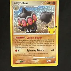 Claydol 15/106 Celebrations: Classic Collection Holo Pokemon - Image 1