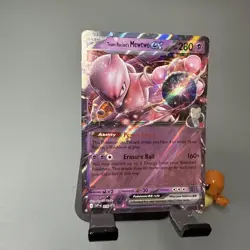 Team Rocket's Mewtwo ex 2025 Pokemon Destined Rivals #216 Black Star Promo Holo - Image 3
