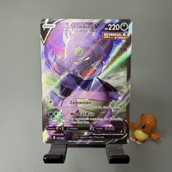Pokemon TCG Galarian Slowking V 178/198 Full Art Chilling Reign NM Crimp Error - Image 1