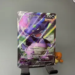 Pokemon TCG Galarian Slowking V 178/198 Full Art Chilling Reign NM Crimp Error - Image 3