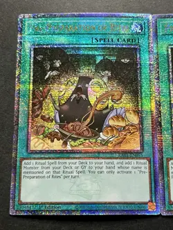 3x Pre-Preparation Of Rites | RA01-EN055 | Quarter Century Secret Rare | YuGiOh! - Image 3