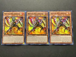 3x Rescue-Ace Impulse | AMDE-EN001 | Super Rares | NM | 1st Edition | YuGiOh! - Image 1