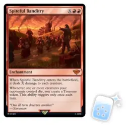 SPITEFUL BANDITRY The Lord Of The Rings Magic MTG MINT CARD - Image 1