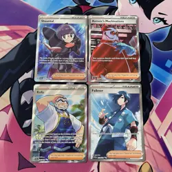 Pokemon TCG | English Full Art Trainer SR Ultra Rare X12 Card Bundle - Image 2