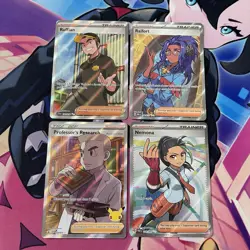Pokemon TCG | English Full Art Trainer SR Ultra Rare X12 Card Bundle - Image 4