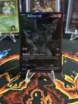 Zekrom EX Black Bolt English BWR 172/086 SV Rare Card Near Mint - Image 1
