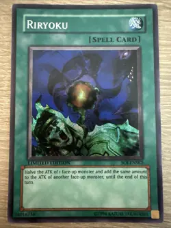 Yu-Gi-Oh Riryoku Limited Edition Secret Rare Card SOI-ENSE2 LP - Image 1