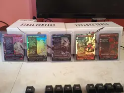 MTG Final Fantasy Extended Art Summons. 22 Card Bundle ALL FOILS 🔥 - Image 3