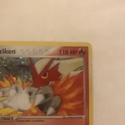 Blaziken 1/17 Pokemon Pop Series 1 2006 Holo Rare Card LP+ - Image 3