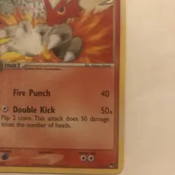 Blaziken 1/17 Pokemon Pop Series 1 2006 Holo Rare Card LP+ - Image 4