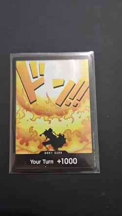 One Piece Devil Fruits Collection Vol 2. Don!! Portgas.D.Ace Promo Card - Image 1