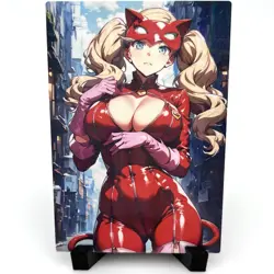 Persona 5 Ann Takamaki Sexy Anime Waifu Girl Doujin Lewd Goddess Story Art Card - Image 1