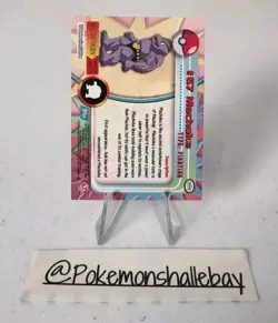 Machoke #67 - Pokemon Topps Series 1 Card *EXC* Holo - BLUE LOGO - Image 3
