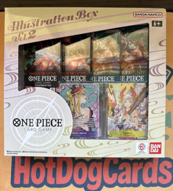 Bandai One Piece Trading Card Game - Illustration Box Volume 1-4 New/Sealed - Image 3
