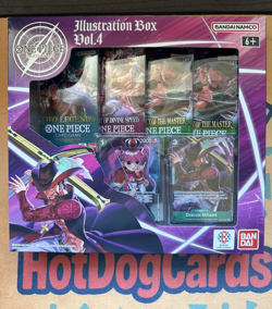 Bandai One Piece Trading Card Game - Illustration Box Volume 1-4 New/Sealed - Image 5