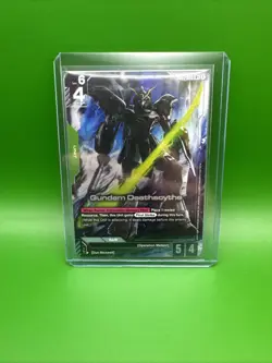 Gundam Card Game- Newtype Rising - Gundam Deathscythe GD01-025 (LR+) NM - Image 4