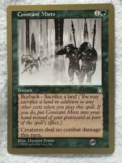 MTG - Constant Mists - 1999 Matt Linde World Champ - NM - Free Shipping! - Image 1