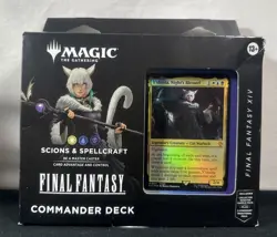 Magic The Gathering Final Fantasy Commander Deck Y'SHTOLA Scions & Spellcraft #1 - Image 1