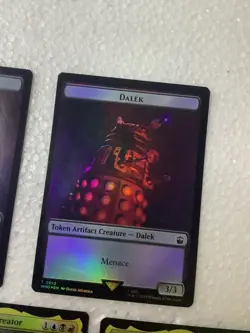 Davros Dalek Creator MTG FOIL Doctor Who Dalek bundle NM Commander collectible - Image 3