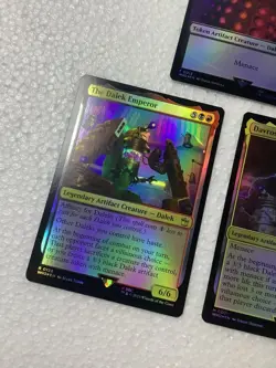 Davros Dalek Creator MTG FOIL Doctor Who Dalek bundle NM Commander collectible - Image 4