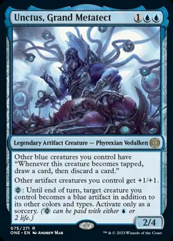 x1 Unctus, Grand Metatect - Foil R MTG Phyrexia: All Will Be One M/NM, English - Image 1