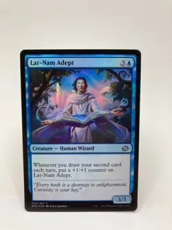 Lat-Nam Adept NM/M* FOIL The Brother's War ENGLISH 056/287 mtg -UnltdCards - Image 1